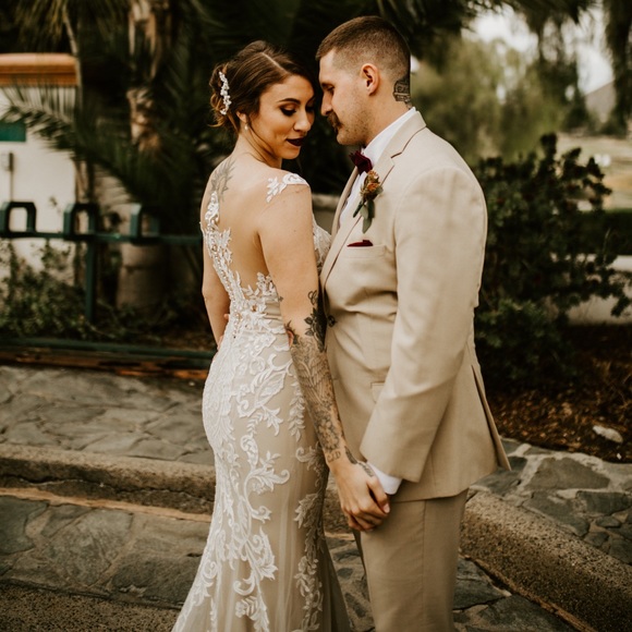 Designer Wedding Gown - Picture 6 of 8